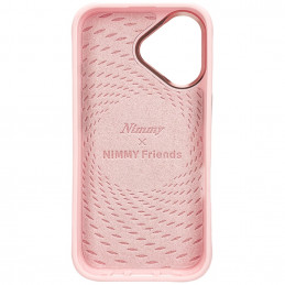 „Nimmy Magnetic“ madingas mielas augintinio formos „MagSafe“ dėklas, skirtas „iPhone 16“ – rožinis