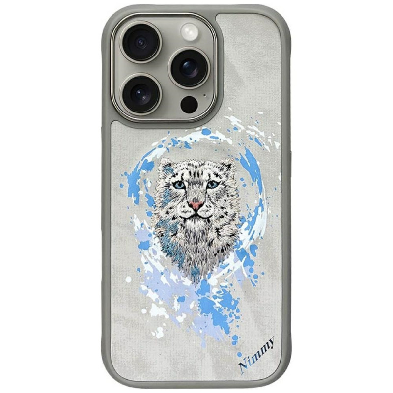 Nimmy Pantera MagSafe dėklas, skirtas iPhone 16 Pro – pilkas