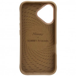 Nimmy Tiger MagSafe dėklas iPhone 16 - rudas