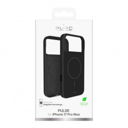 „Puro Pulse“ apsauginis dėklas, skirtas „iPhone 17 Pro Max“, polikarbonato – juodas