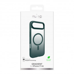 „Puro Gradient“ TPU dėklas, suderinamas su „MagSafe“, skirtas „iPhone 17 Air“ – turkio spalvos