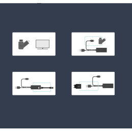 Ugreen 30985 išorinė tinklo plokštė skirta Chromecast su mikro USB / USB-A jungtimis 100Mb/ s 1m - juoda