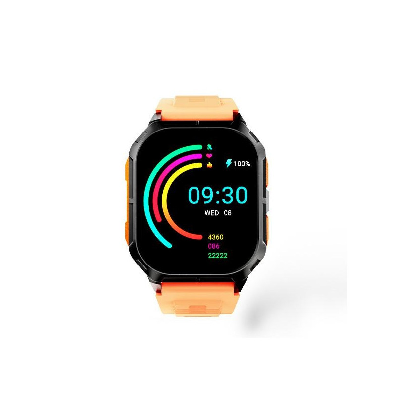 „HiFuture FutureFit Ultra3“ išmanusis laikrodis – oranžinis