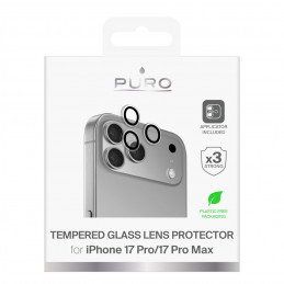 „Puro Individual“ grūdinto stiklo lęšiai, skirti „iPhone 17 Pro“ / „iPhone 17 Pro Max“