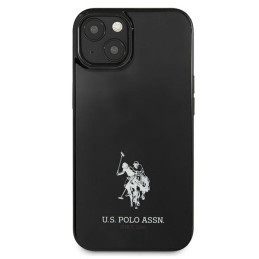 JAV Polo Assn byla Horses logotipas iPhone 13 - juodas