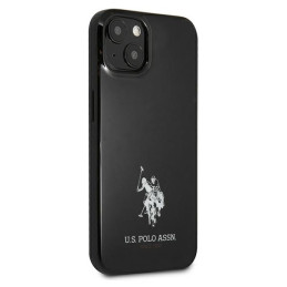 JAV Polo Assn byla Horses logotipas iPhone 13 - juodas