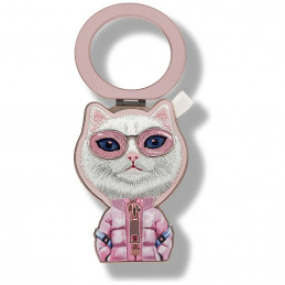 Nimmy Cool&Cute 2.0 katės magnetinis pakabukas – rožinis