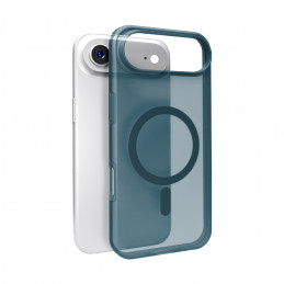 „Puro Daylight Magsafe“ suderinamas silikoninis dėklas, skirtas „iPhone 17 Air“ – permatomas turkio spalvos