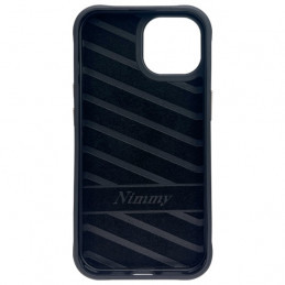 „Nimmy Cool&Cute 2.0“ beždžionės formos dėklas, skirtas „iPhone 15“ – juodas