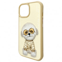 „Nimmy Glasses“ stilingas „iPhone 15“ dėklas – smėlio spalvos