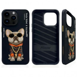 „Nimmy Glasses“ stilingas dėklas, skirtas „iPhone 15 Pro Max“ – juodas