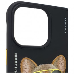 „Nimmy Glasses“ stilingas dėklas, skirtas „iPhone 15 Pro Max“ – juodas