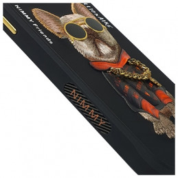 „Nimmy Glasses“ stilingas dėklas, skirtas „iPhone 15 Pro Max“ – juodas