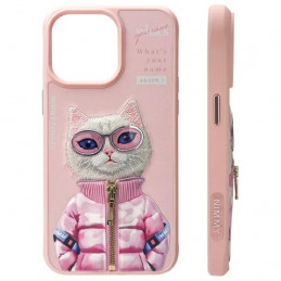 „Nimmy Cool&Cute 2.0“ dėklas, skirtas „iPhone 15 Pro Max“ – rožinis