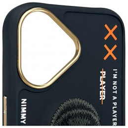 „Nimmy Cool&Cute 2.0“ beždžionės formos dėklas, skirtas „iPhone 16“ – juodas