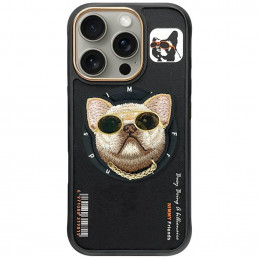„Nimmy Glasses Cool nag MagSafe“ dėklas, skirtas „iPhone 16 Pro Max“ – juodas