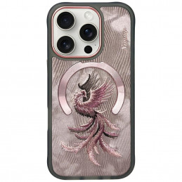 „Nimmy Magnetic Fantasy Animal“ dėklas „MagSafe“, skirtas „iPhone 16 Pro“ – rožinio aukso spalvos