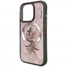 „Nimmy Magnetic Fantasy Animal“ dėklas „MagSafe“, skirtas „iPhone 16 Pro“ – rožinio aukso spalvos