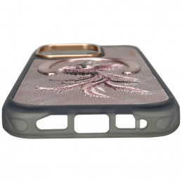 „Nimmy Magnetic Fantasy Animal“ dėklas „MagSafe“, skirtas „iPhone 16 Pro“ – rožinio aukso spalvos