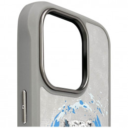 Nimmy Pantera MagSafe dėklas, skirtas iPhone 16 Pro – pilkas