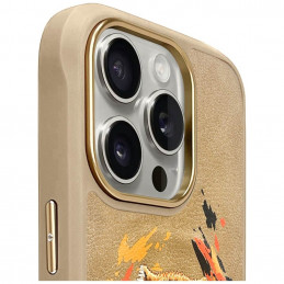 „Nimmy Tiger MagSafe“ dėklas, skirtas „iPhone 16 Pro Max“ – rudas