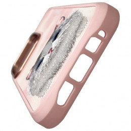„Nimmy Big Eyed Pet 2.0“ katės dėklas, skirtas „iPhone 16 Pro Max“ – rožinis