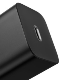 Baseus Super Si 1C greitas įkroviklis USB Type C 25W Power Delivery Quick Charge juodas (CCSP020101)