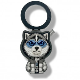 Nimmy Cool&Cute 2.0 vilko formos magnetinis pakabukas – juodas