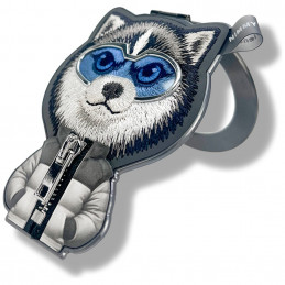 Nimmy Cool&Cute 2.0 vilko formos magnetinis pakabukas – juodas