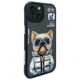 „Nimmy Cool&Cute 2.0“ dėklas, skirtas „iPhone 15“ – juodas