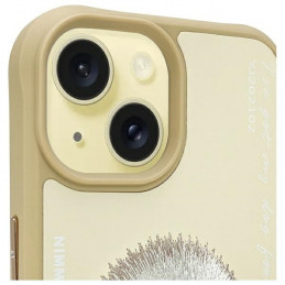 „Nimmy Glasses“ stilingas „iPhone 15“ dėklas – smėlio spalvos