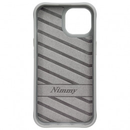 „Nimmy Cool&Cute 2.0“ meškiuko dėklas, skirtas „iPhone 15“ – pilkas