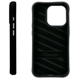 „Nimmy Cool&Cute 2.0“ dėklas, skirtas „iPhone 15 Pro“ – juodas