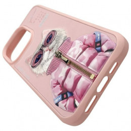 „Nimmy Cool&Cute 2.0“ dėklas, skirtas „iPhone 15 Pro Max“ – rožinis