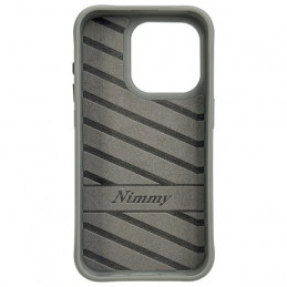 „Nimmy Cool&Cute 2.0“ meškiuko dėklas, skirtas „iPhone 15 Pro Max“ – pilkas