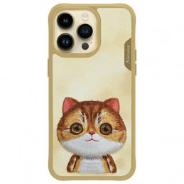„Nimmy Big Eyed Pet 2.0“ katės dėklas, skirtas „iPhone 15 Pro Max“ – žalias