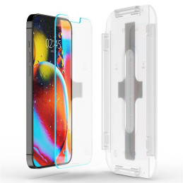Spigen Glas.tR EZ Fit Privacy grūdintas stiklas skirtas iPhone 13 Pro Max - 2 vnt.