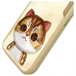 „Nimmy Big Eyed Pet 2.0“ katės dėklas, skirtas „iPhone 16“ – žalias