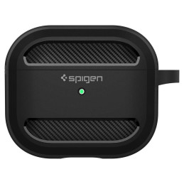 Spigen Rugged Armor dėklas, skirtas Apple AirPods 3 - matinė juoda