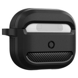 Spigen Rugged Armor dėklas, skirtas Apple AirPods 3 - matinė juoda