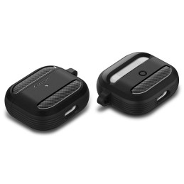 Spigen Rugged Armor dėklas, skirtas Apple AirPods 3 - matinė juoda