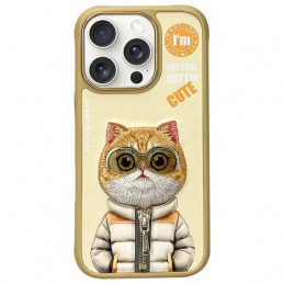 „Nimmy Cool&Cute 2.0“ katės dėklas, skirtas „iPhone 16 Pro Max“ – žalias