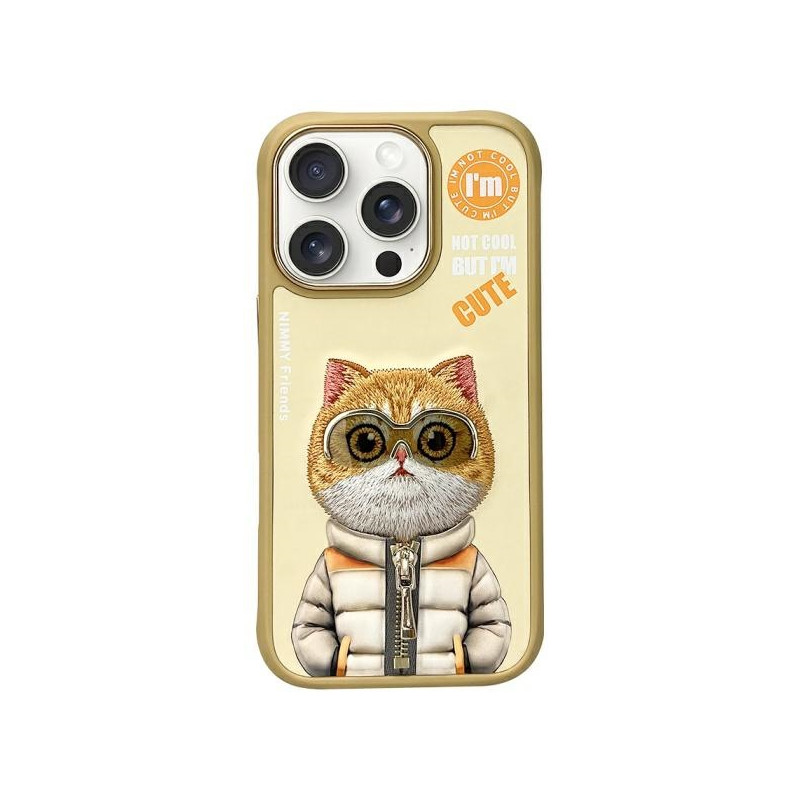 „Nimmy Cool&Cute 2.0“ katės dėklas, skirtas „iPhone 16 Pro Max“ – žalias