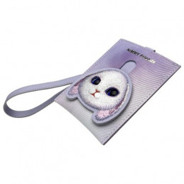 „Nimmy Big Eyed Pet 2.0“ triušio formos piniginės ir kortelių dėklas – violetinė