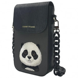 „Nimmy Big Eyed Pet 2.0“ pandos telefono dėklas – juodas