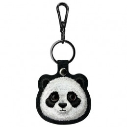 „Nimmy Big Eyed Pet 2.0 Panda“ 3 viename telefono dėklas + piniginė + sekimo dėklas – juodas