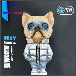 „Nimmy Cool&Cute 2.0“ šunų nešiojamojo kompiuterio kuprinė – juoda