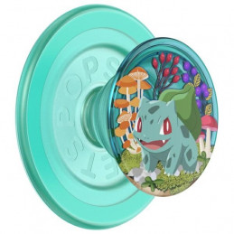 „Popsockets 2 Bulbasaur“ laikiklis ir telefono laikiklis su „MagSafe“