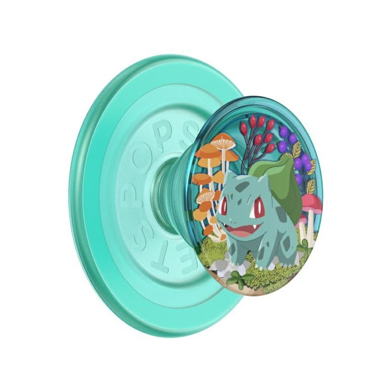 „Popsockets 2 Bulbasaur“ laikiklis ir telefono laikiklis su „MagSafe“