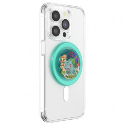 „Popsockets 2 Bulbasaur“ laikiklis ir telefono laikiklis su „MagSafe“